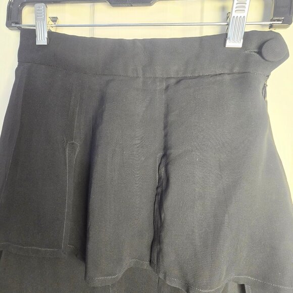 Moschino Black Tiered Skirt – Rare! - Picture 7 of 11